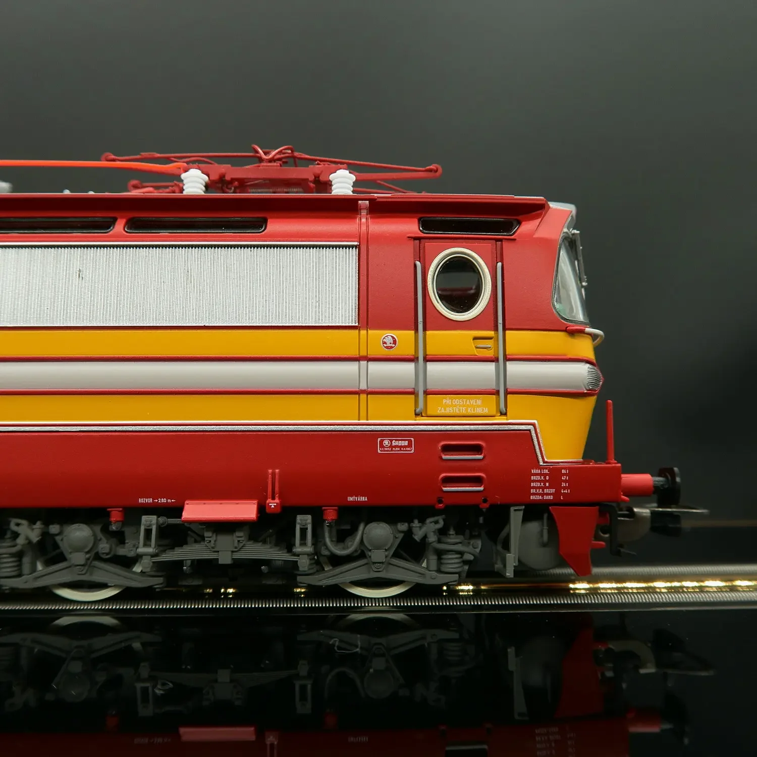 PIKO HO 1/87 Train Model 51993 S489 Power Digital Sound CSD Skoda Inspection Light Train Model Toy Gift