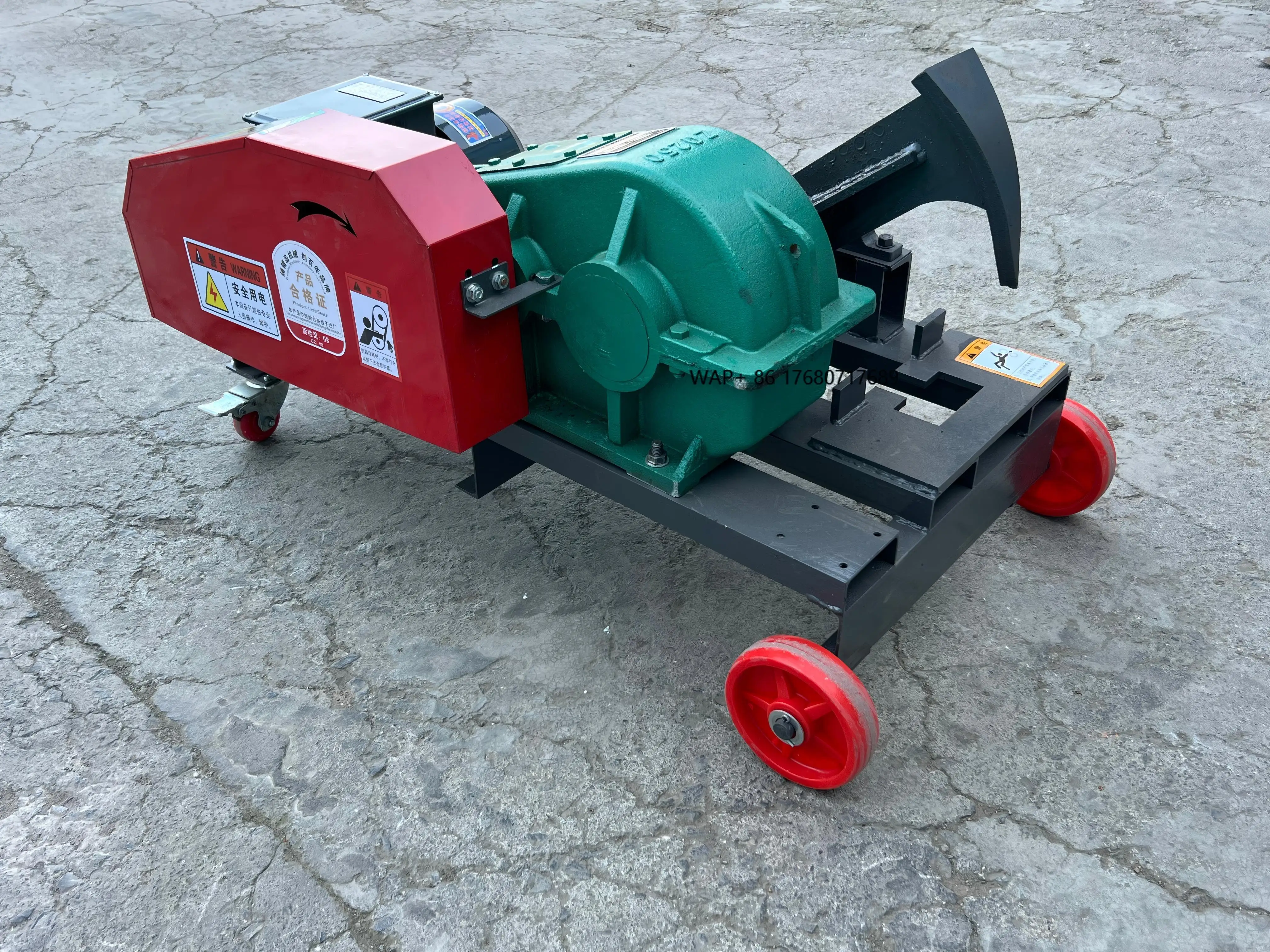 Small Fast Automatic Splitter Electric Wood Firewood Processor Log Splitter and Chopping Machine with Core Motor Component