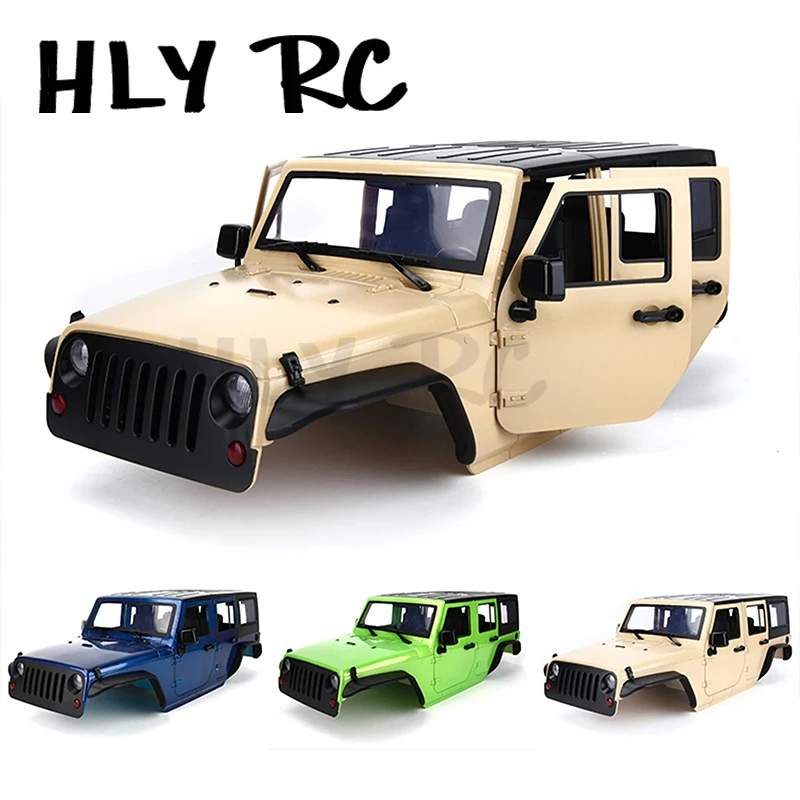 

1Set 313mm 12.3inch Wheelbase Body car Shell Cage for 1/10 RC Crawler Car SCX10 SCX10 II TRX4 90046 90047 Jeep Wrangler