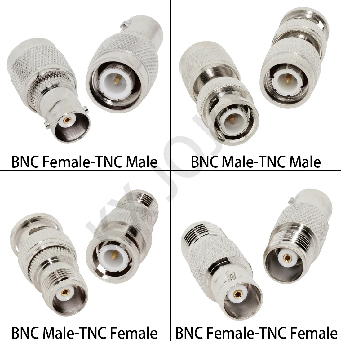 

TNC to BNC Male Plug/Female Jack Connector Straight RF Adapter Converter Coaxial High Quantity