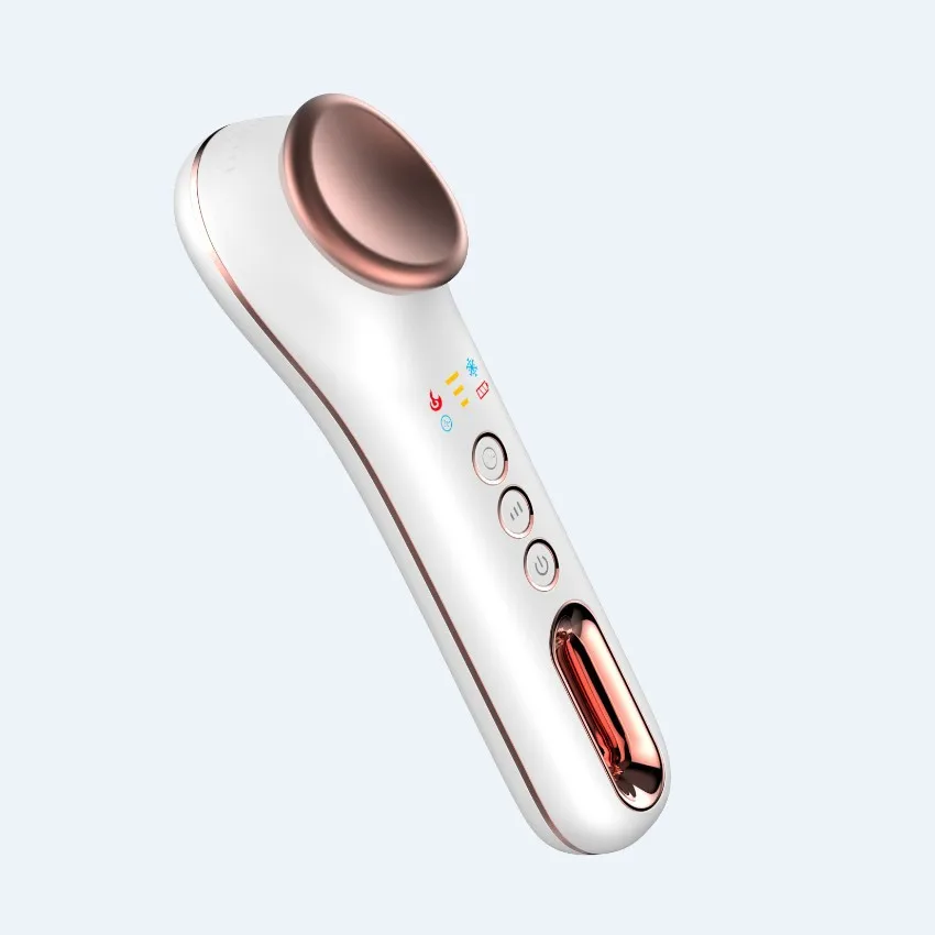 Hot Selling Factory Rechargeable Facial Massager with Heating/Cooling and Vibration Eye Massage fast shipping