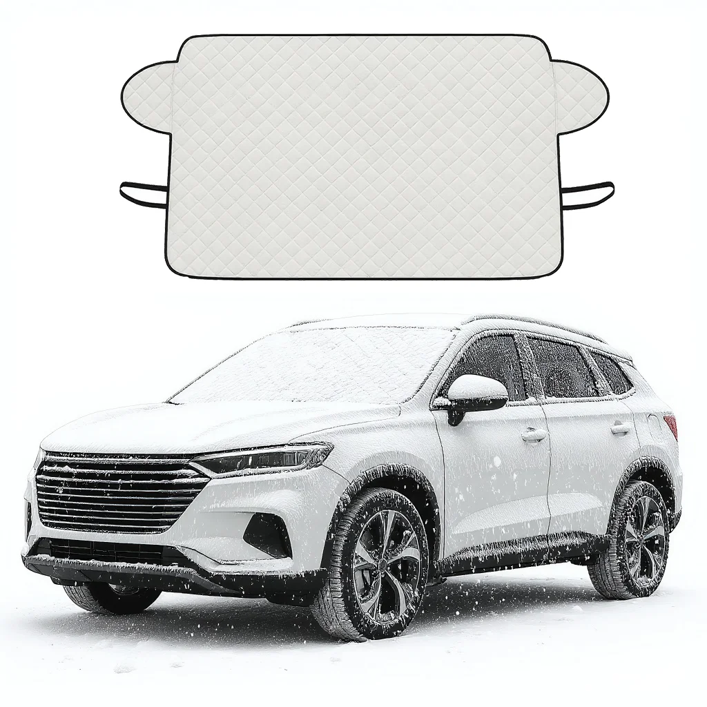 Universal Car Front Windshield Cover Winter Summer Sunshades Auto-mobile Anti-Snow Frost Ice Shield Dust Protector Covers