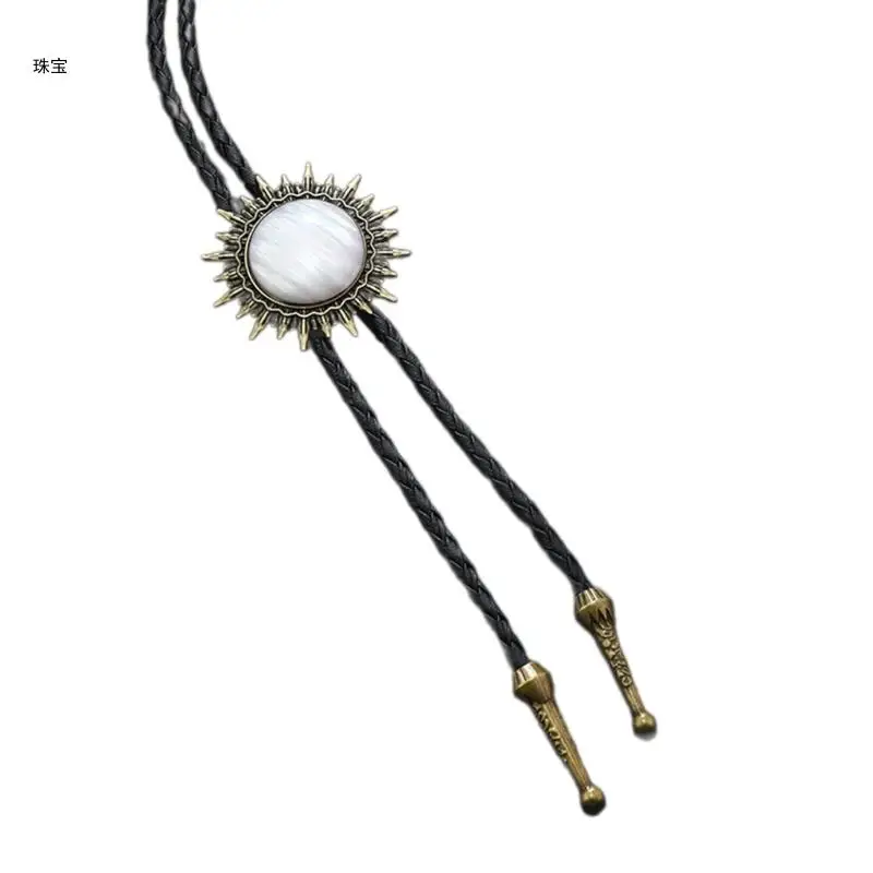 X5QE Western Banquets Bolo Tie for Evening Party Carnivals Party Teen Man Costume