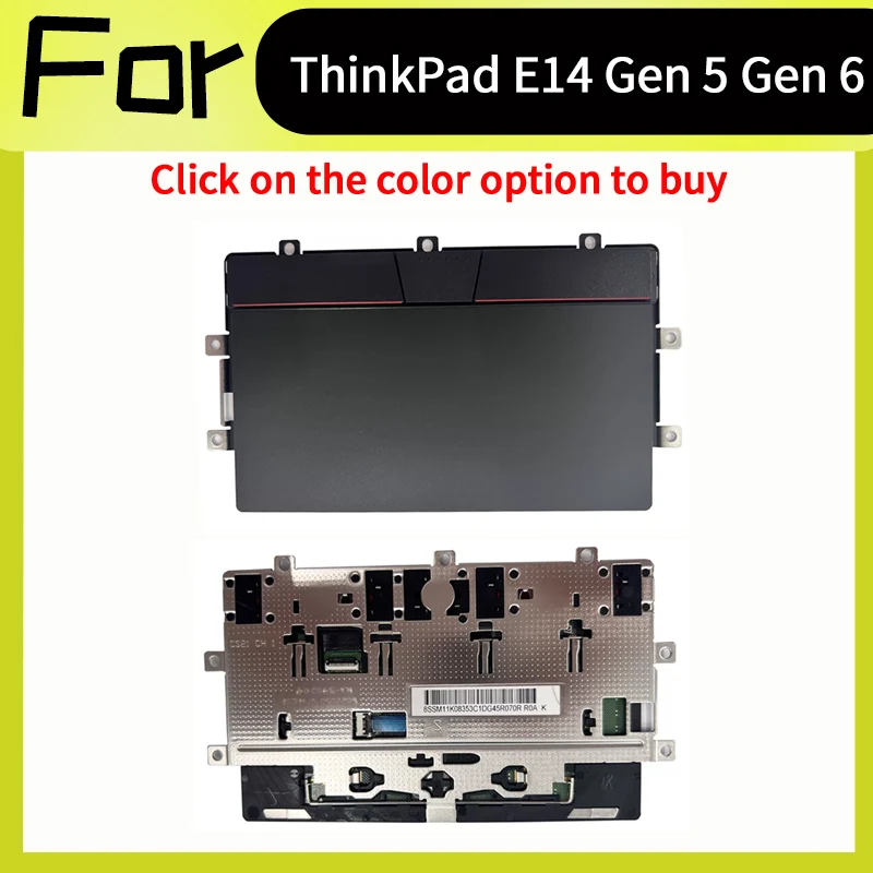 Image of Schwarz Neu 5M11K08475 Für Thinkpad E14 Gen 5 E14 Gen 6 Touchpad Clickpad Trackpad