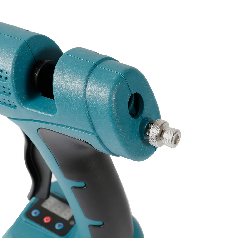 100W Electric Hot Melt Glue Gun Cordless for Makita 21V Battery DIY Welding Hot Air Gun Digital Display 11mm Glue Sticks