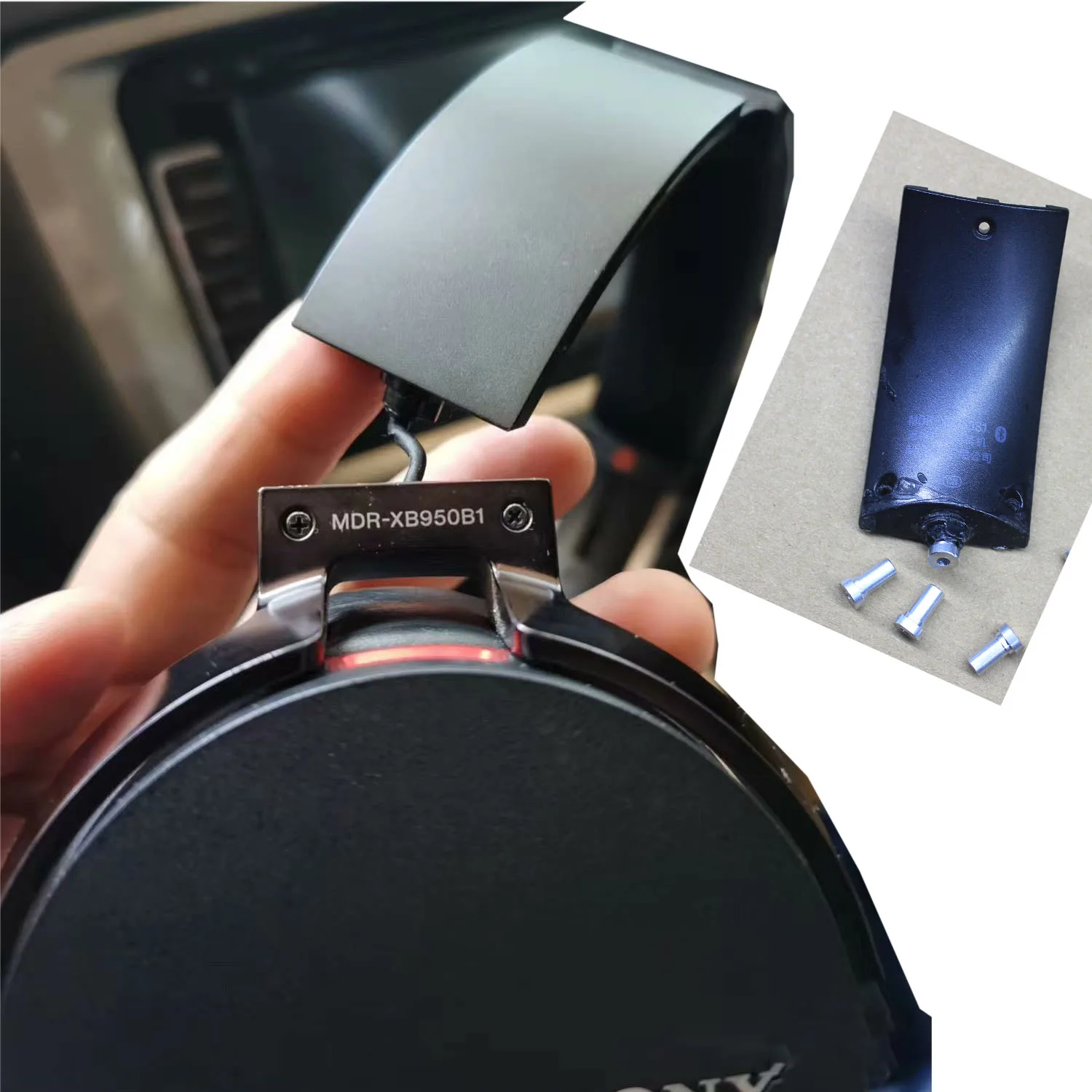 

Sony MDR-XB650BT MDR-XB950BT/B1 Headphone Metal Hinge Replacement, Universal Repair Rotation Shaft for Broken Hinge