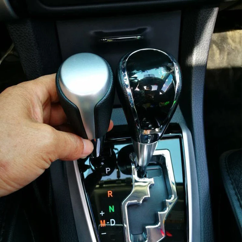 For Toyota ALL Universal Camry Corolla RAV4 Highlander Crown Gear Shift Knob Handle Cover Car Accessories Interior Trim