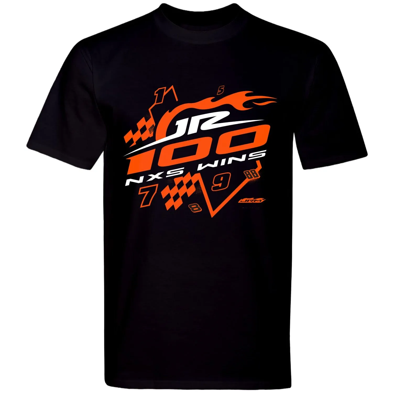 

JR Motorsports 100 Wins Xfinity Series T-Shirt Black
