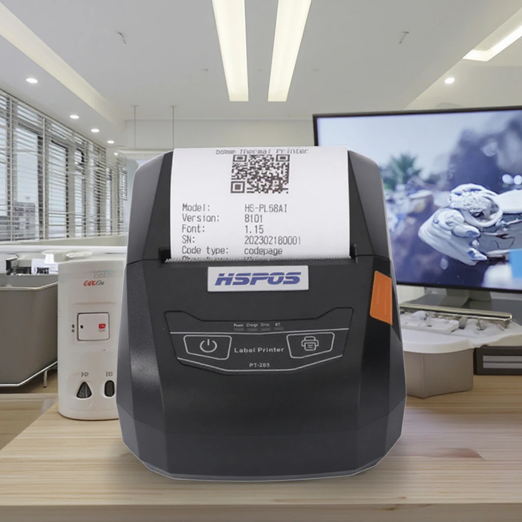 

ATU&UTVWholesale Price 2inch Mini Thermal Receipt Printer 58mm Portable Mobile Blue Tooth Wireless Android Printer