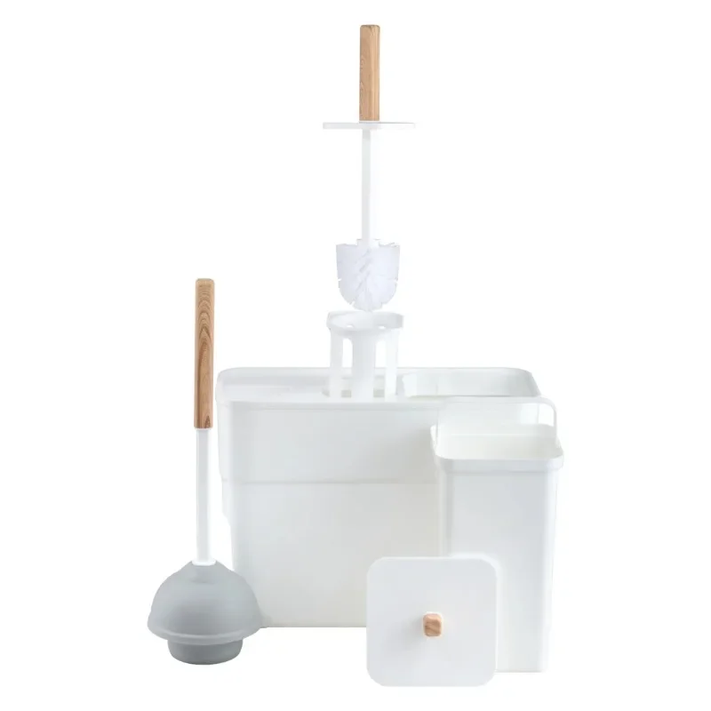 

Popular 3-in-1 Plunger/Bowl Brush/Trash Unit Free shippment