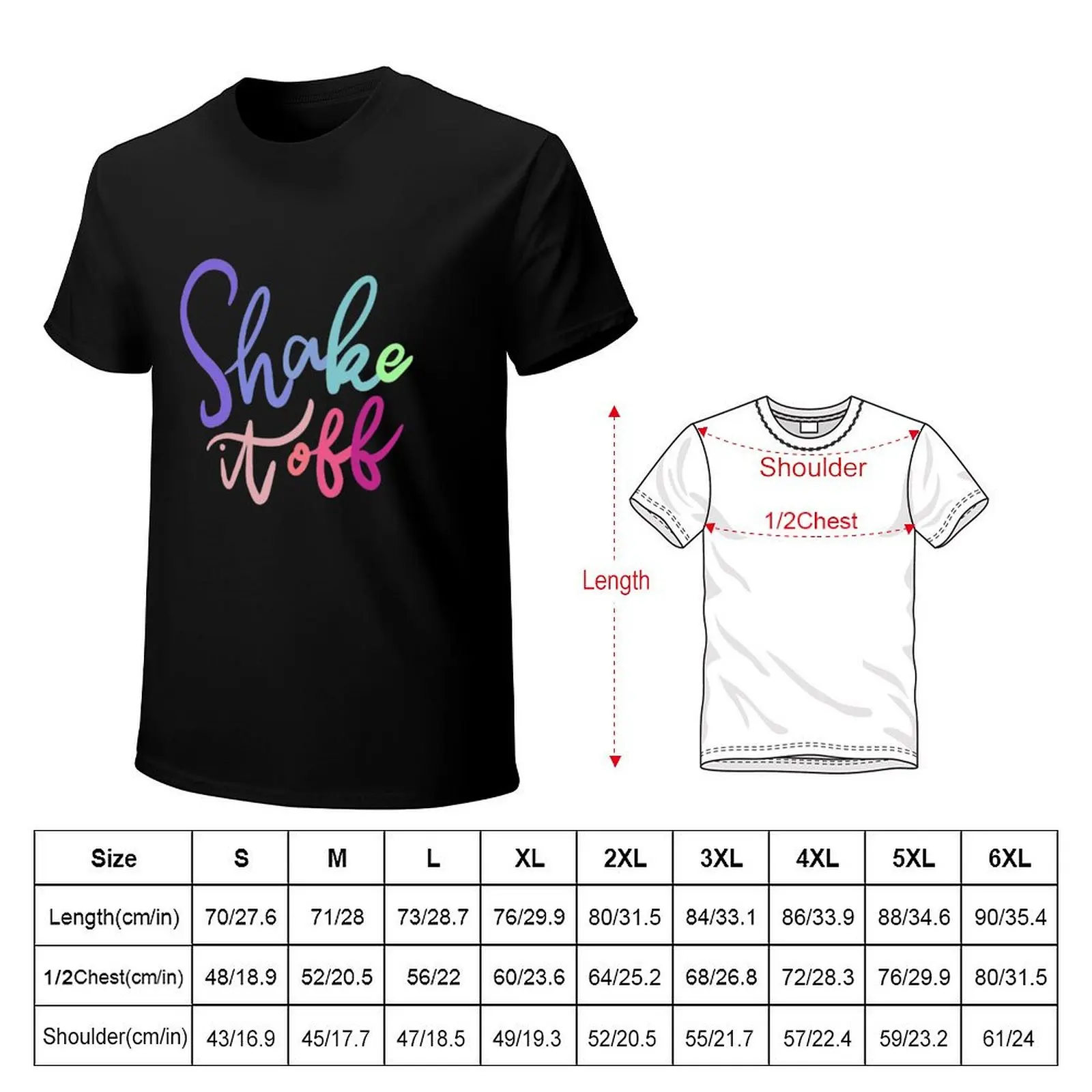 Shake it off T-Shirt Soft Stretch Short Sleeve Top