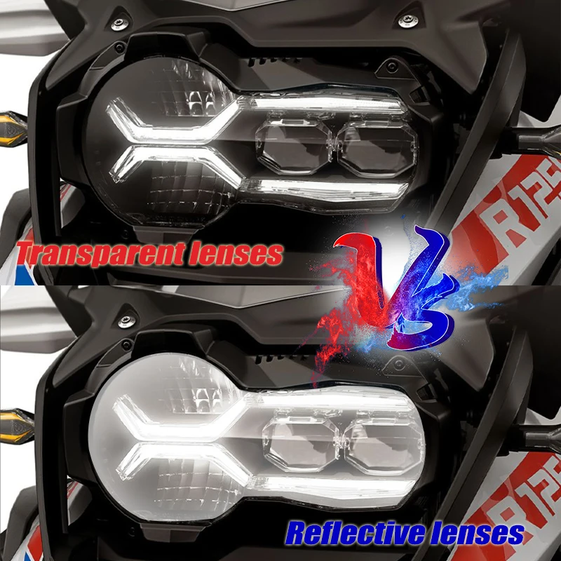 Motorrad Scheinwerfer Schutz Kopf Lichter Schutz Abdeckung Für BMW R1200GS R1250GS R1250GS LC Abenteuer 2013-2023 2022 2021