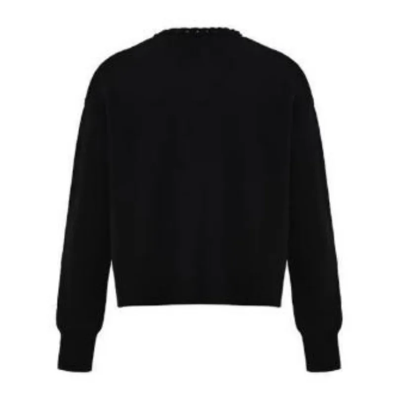 KIDWHXR Herbst Herren Strickpullover Streetwear V-Ausschnitt Herren-Cardigan Retro Einfach Einfarbig Schlank Langarm Vielseitiger Herrenmantel – Detail 6