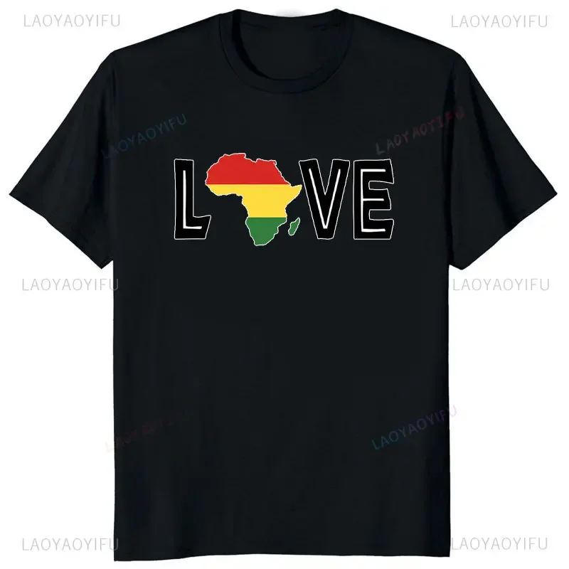 Hipster Reggae Africa Map Rasta Regae Music Vintage T Shirt Clothes 90s Hipster Short Sleeve T-shirts for Men Cotton Cool Tshirt view 3