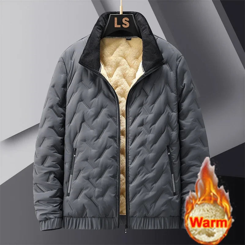 Winter Jacket Men 2024 Autumn Thicken Fleece Jackets Windproof Snow Coat Men Outerwear Warm Bomber Jacket for Men Big Size L-7XL