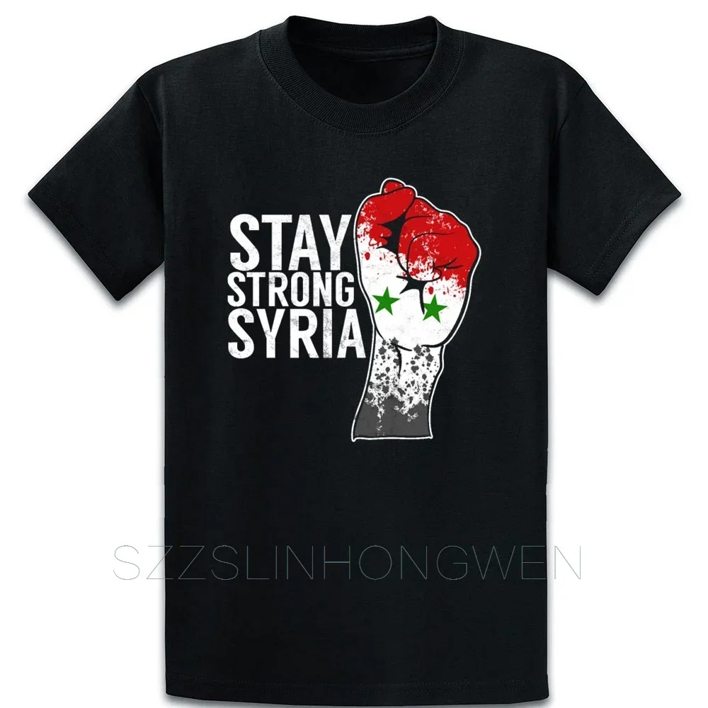 

Syria Couple Short Sleeved T-shirt For Men Women Breathable Casual Pure Cotton Loose Tops