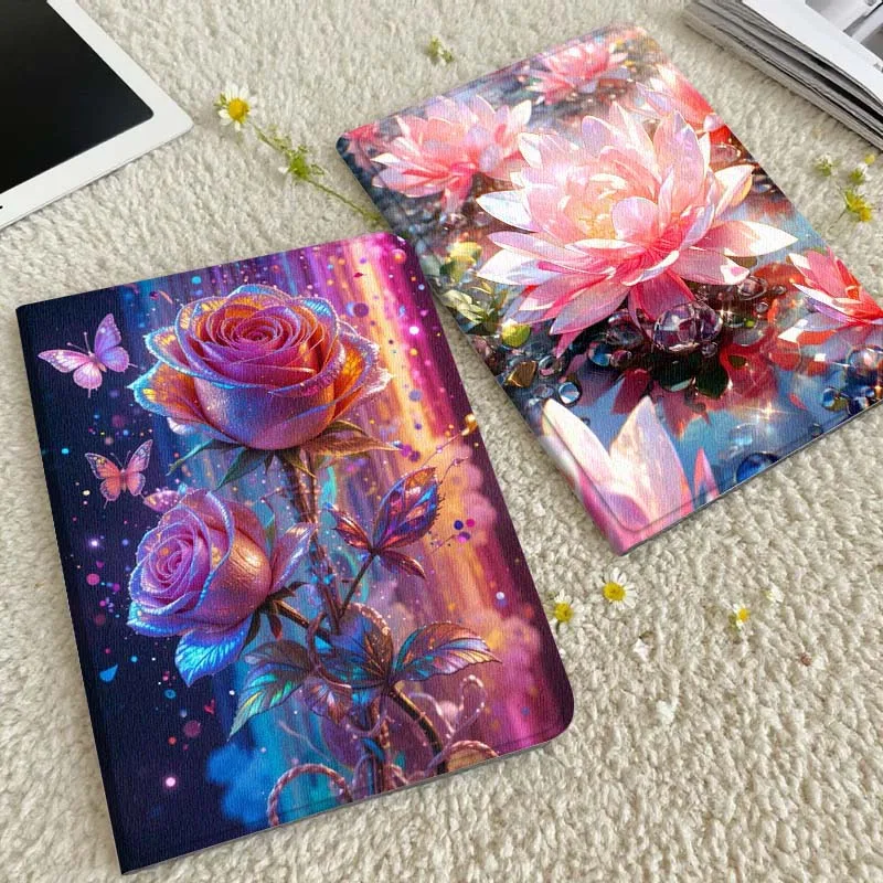 

Pink Lotus Water Drop For Xiaomi Redmi Mi Pad 5 6 6s 7 SE Pro Max Ultra 12.4 12.5 14 inch Tablet Case