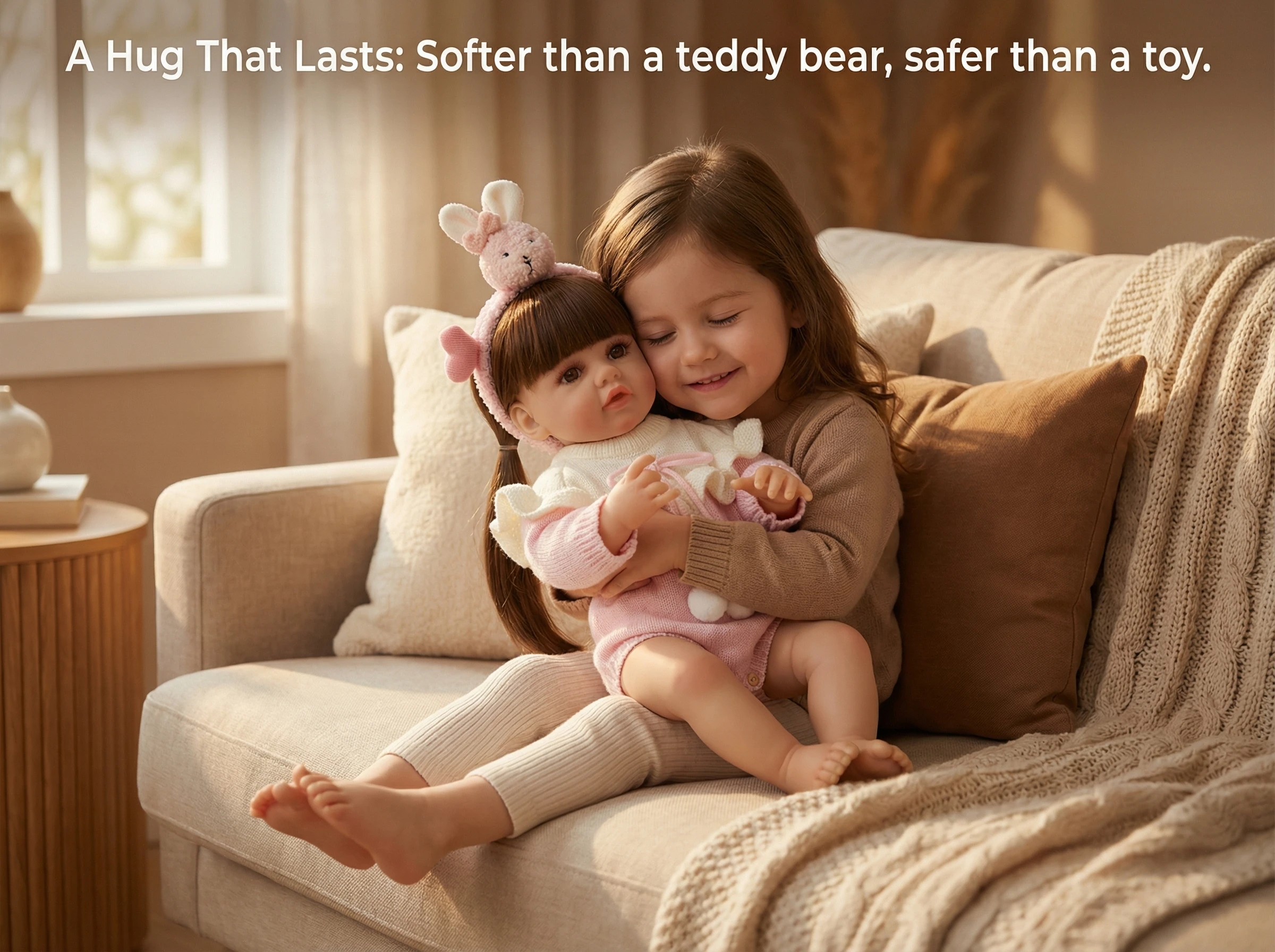 NPK 22인치 프린세스 베티 부드러운 실리콘 비닐 리본 토들러 걸 인형 실물 같은 아기 선물 소녀용 크리스마스