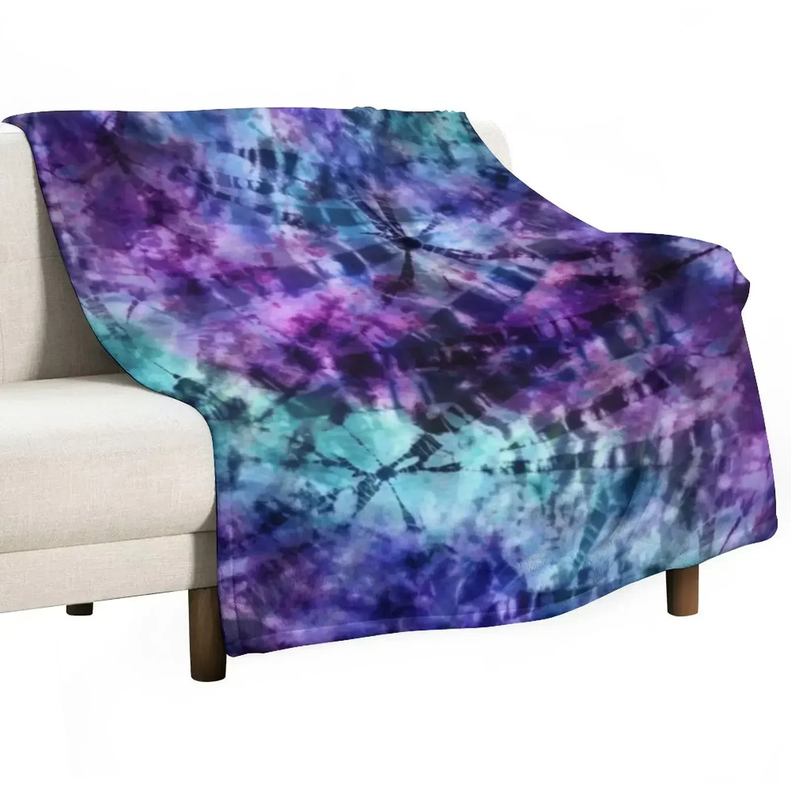 

Midnight Tie Dye Throw Blanket cosplay anime blankets ands christmas decoration Blankets