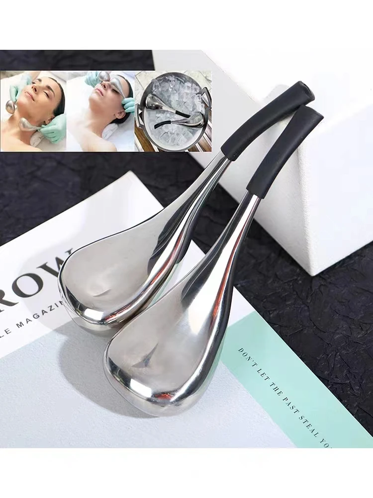 

Cryo Sticks Ice Cooling Roller Tool Cooling Massage Beauty Spa Globes For Neck Eye Anti Puff Anti Aging Treatment Wand