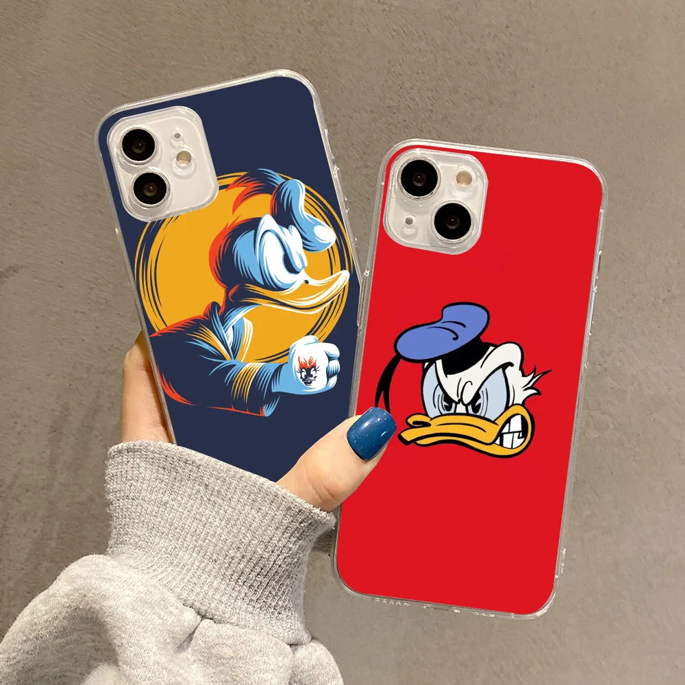 ZY9 casing bening Donald bebek untuk LG K9 K10 K11 K12 Prime K22 Max K40 K40S K41S K50 K50S K51S Plus