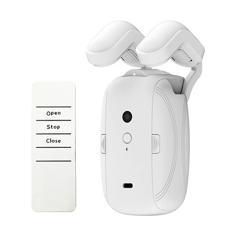 الستائر الذكية روبوت الرومانية قضيب المسار فتاحة الستار التلقائي التحكم عن بعد محرك الستار