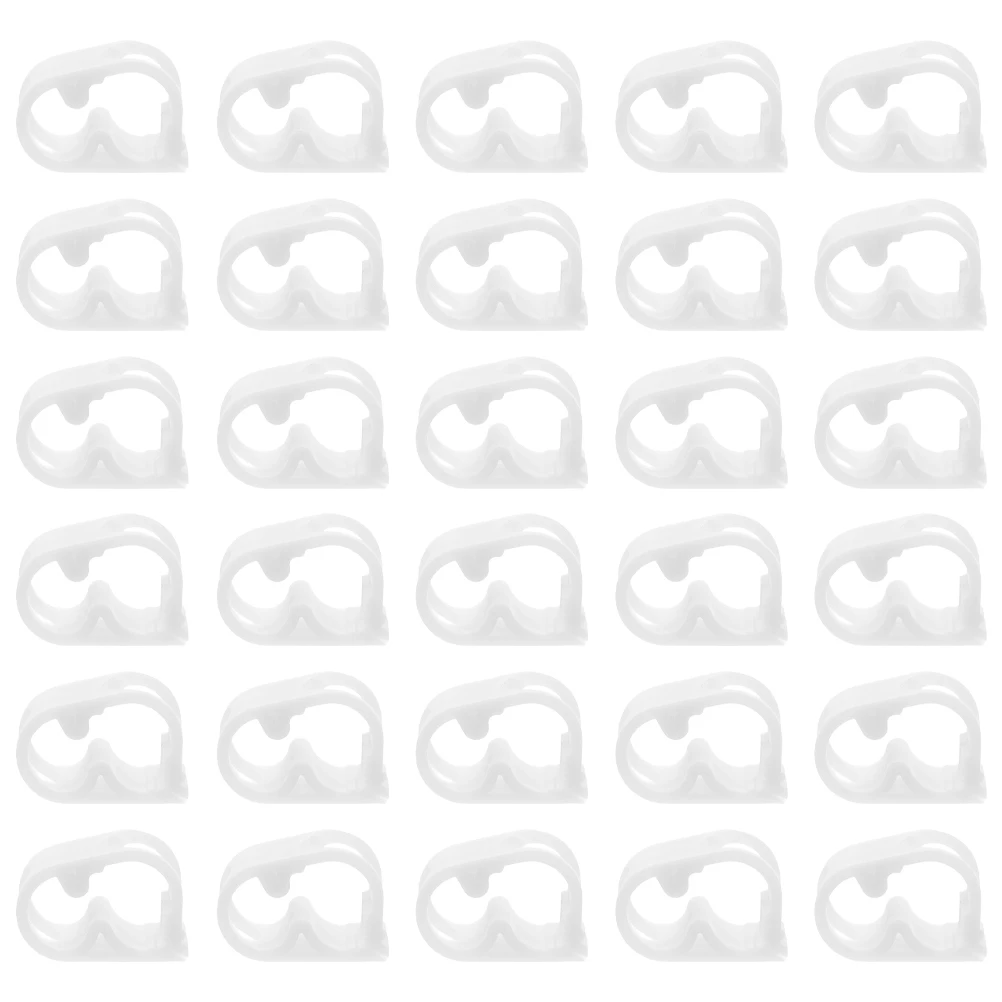 

30Pcs Plastic Hose Clamp Adjustable Pinch Valve for Lab Water Hose Aquarium Flow Control Shut Off Tube Clips Tube Clip