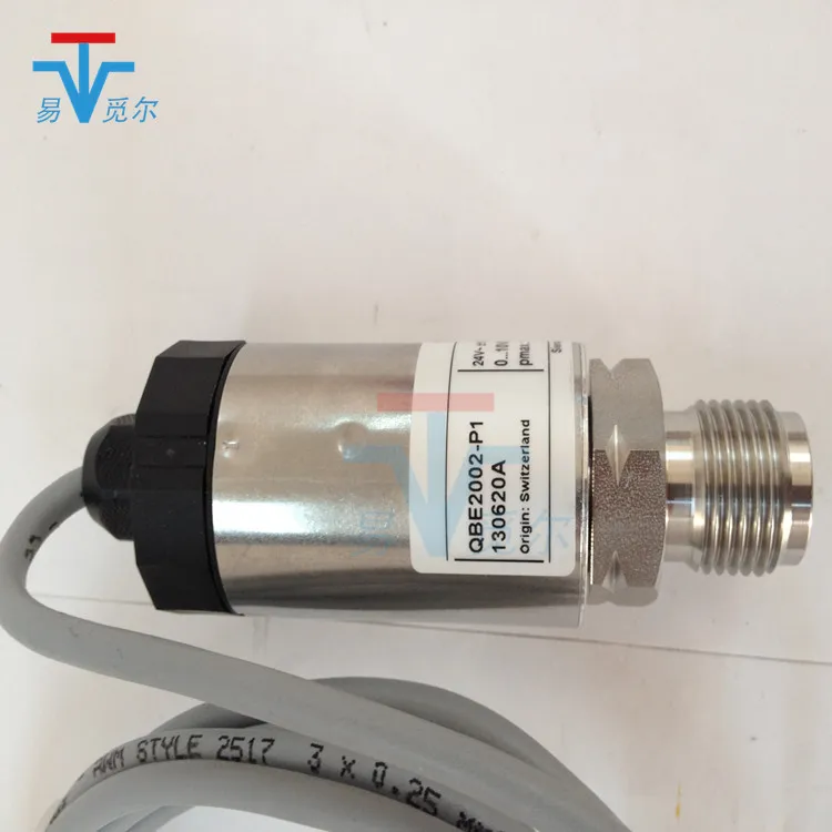 QBE3100-D16 Liquid and Gas Differential Pressure Sensor 0.16bar