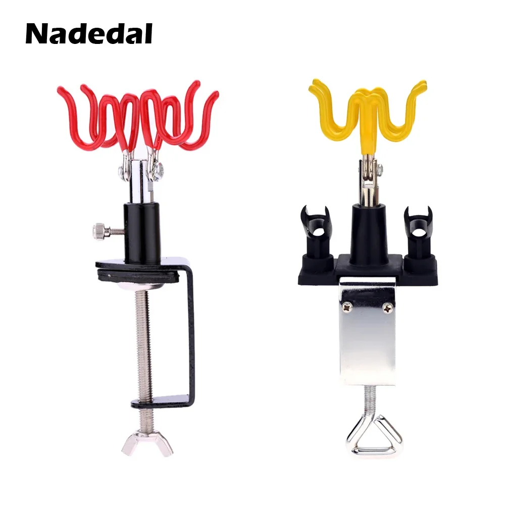 

Nasedal Airbrush Holder Gravity Stand Kit for Air Brush paint spray gun Holding 4 Clamp-On Mount Table Bench Station