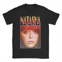 Vintage T Shirt Beach Natasha Lyonne Leisure T-Shirts Actress Cotton Tshirt for Men's Awesome Hot Sale Short Sleeve Clothing