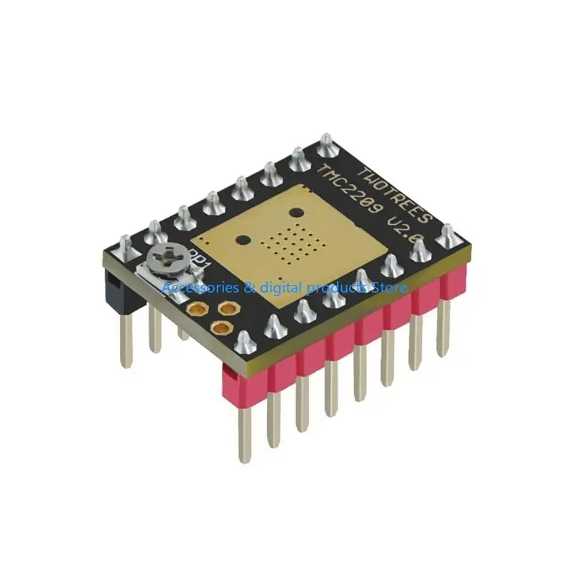 

77JD TMC2209 v2.0 Краткий двигатель с радиаторами для 3D-принтера 256 Microsteps 2,5a Для Skr1.3 1,4 Mks robin-nano