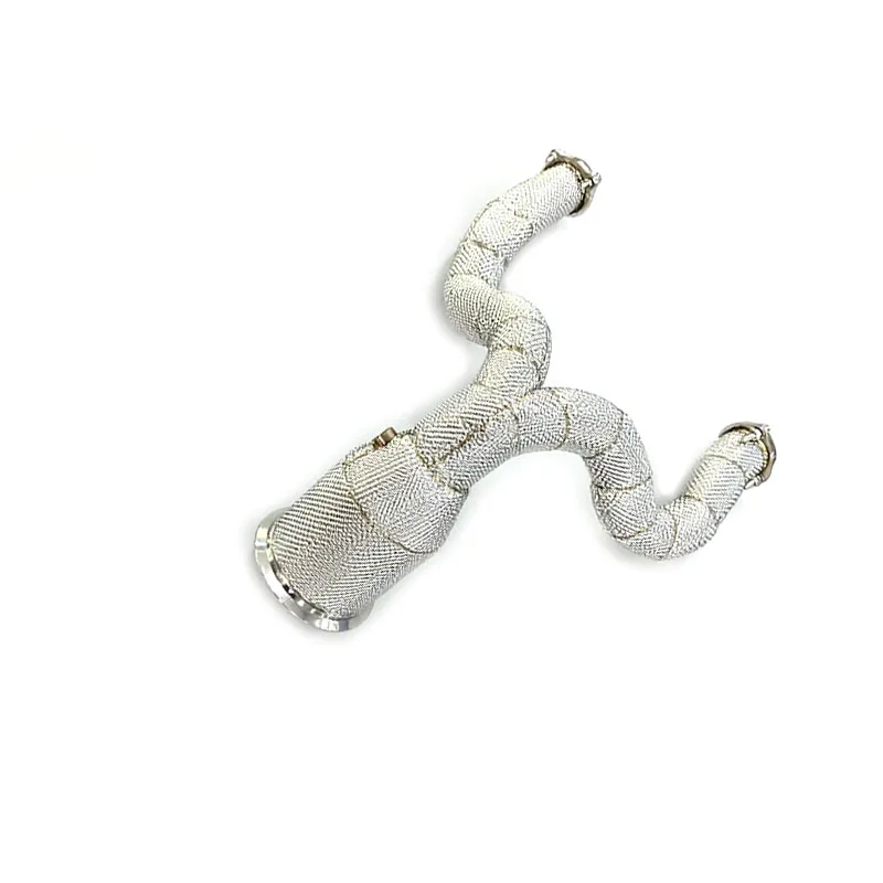 

OEM Stainless Steel With Heat Shield Straight Downpipe for A6/A7 C8 3.0T 2019-2023 Racing Free Flow Downpipe Exhaust