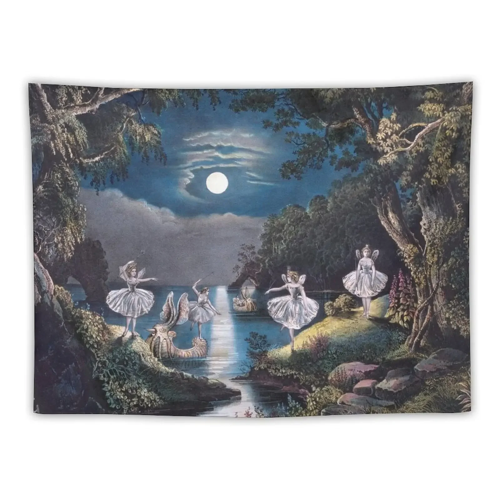 

The Fairies Home Tapestry Wall Decor Korean Room Decor Room Decor Tapestry