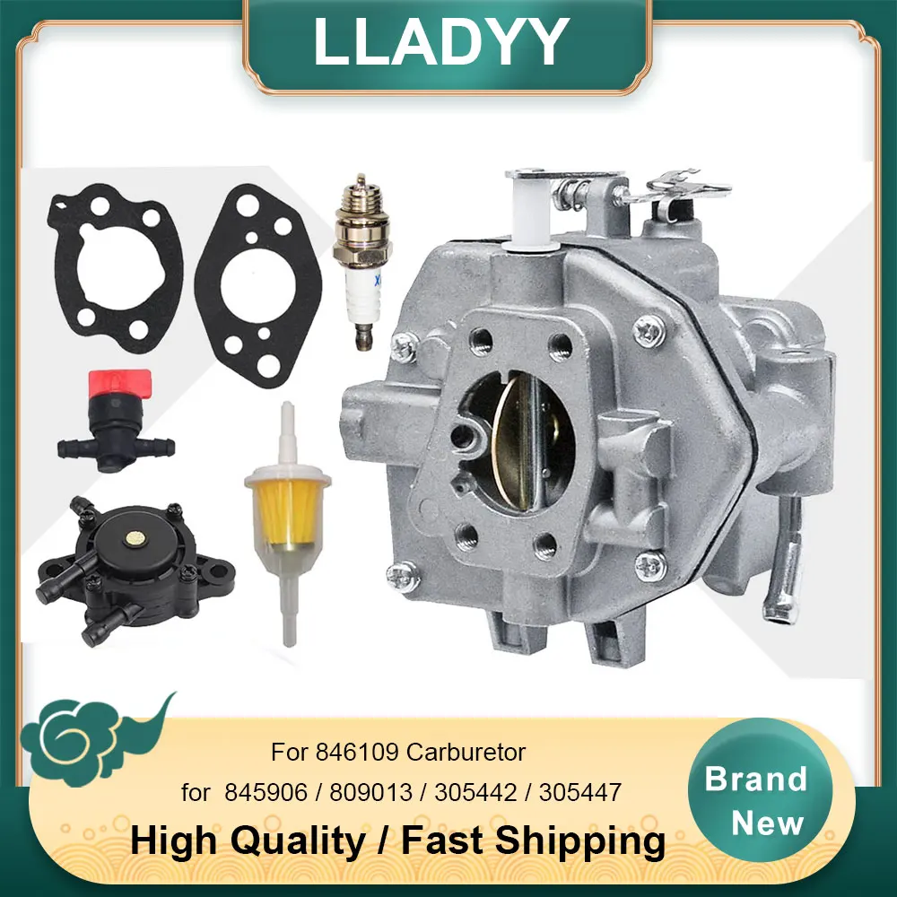 

Replacement Carburetor 846109 for Briggs Stratton 16 17 18HP- Replaces 845906 809013 305442