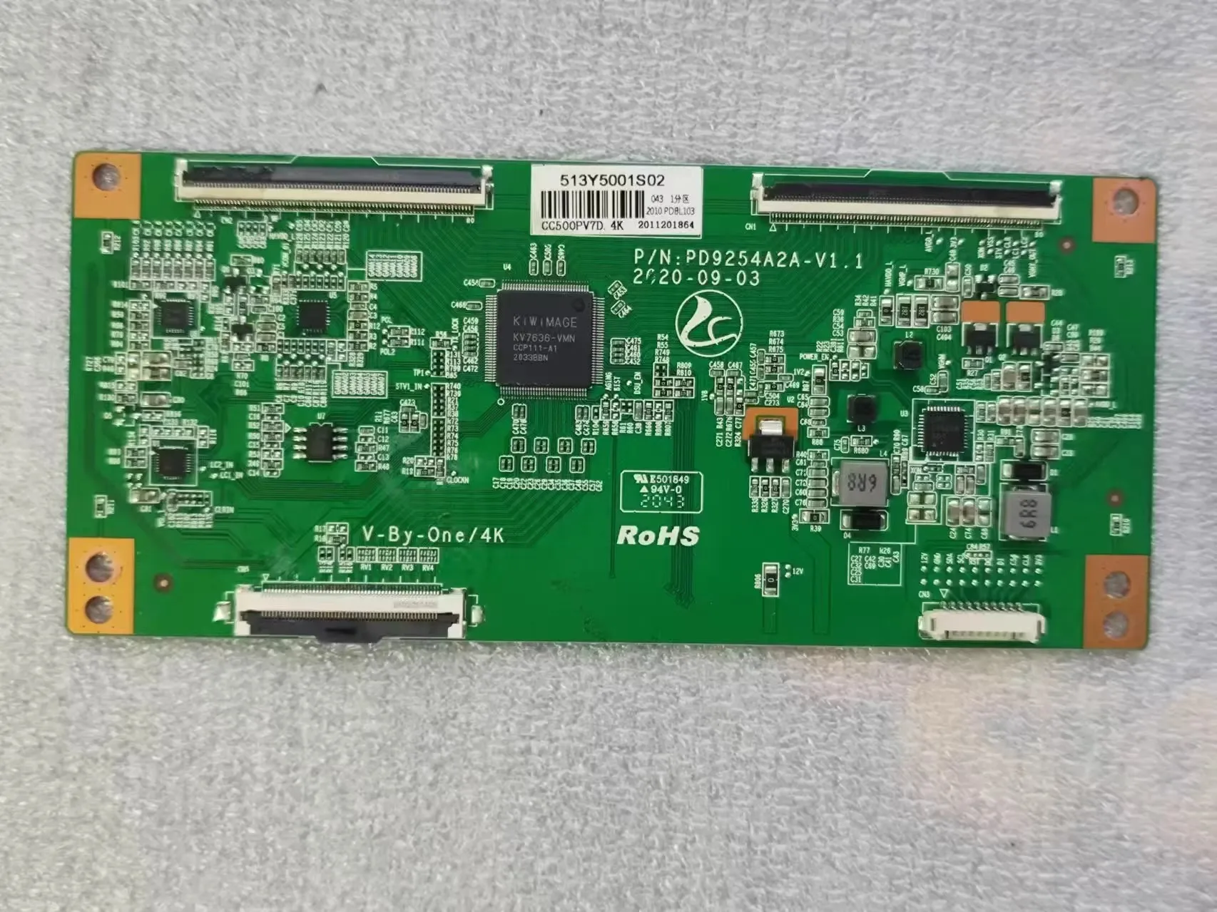 

PD9254A2A-V1.1 Logic Board CC500PV7D CC500PV5D CC500PV1D screen 4K soft port