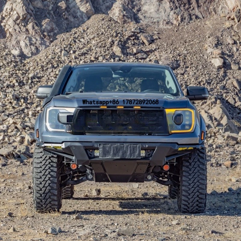 

Manganese Steel Venom Front Bumper, High-Strength Off-Road Anti-Collision Protective Bar