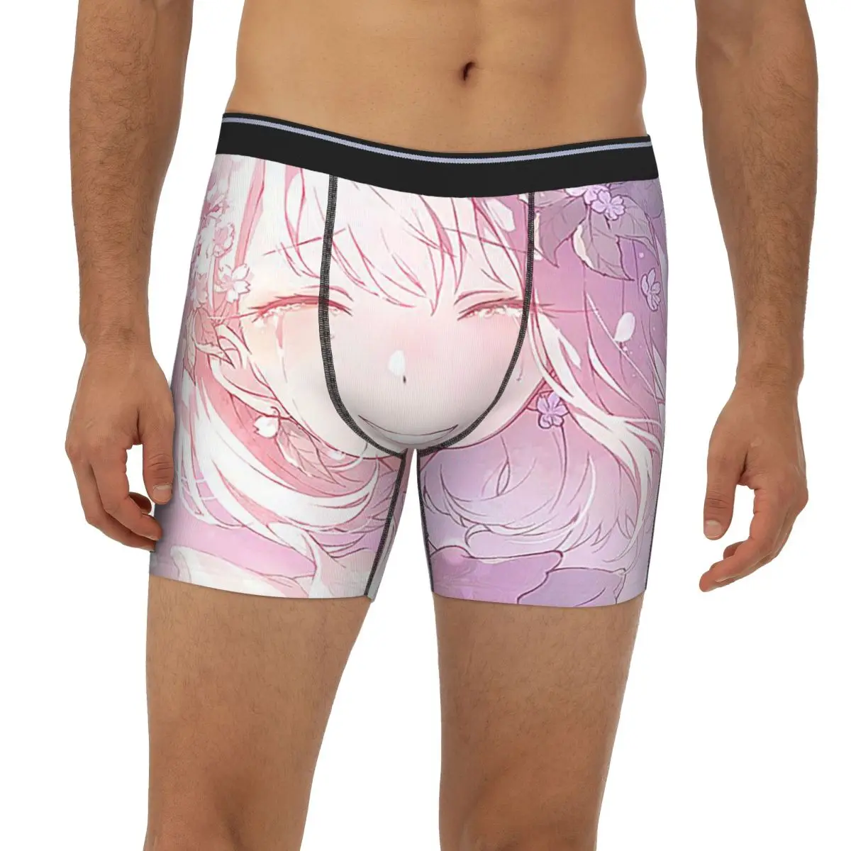 

Mizuki Akiyama Chib Long Boxer Underpants Short Men Panties Comfortable Underwear for Homme Man Boyfriend Gifts