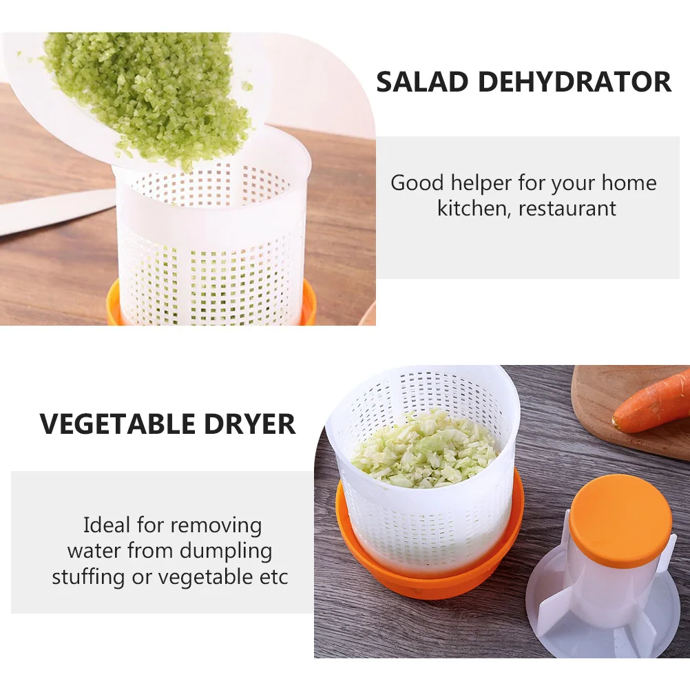 

Vegetable Dehydrator Manual Food Dryer For Dumpling Filling Squeezing Water Remover Salad Spinner Kitchen Tool Pp Plastic Hand