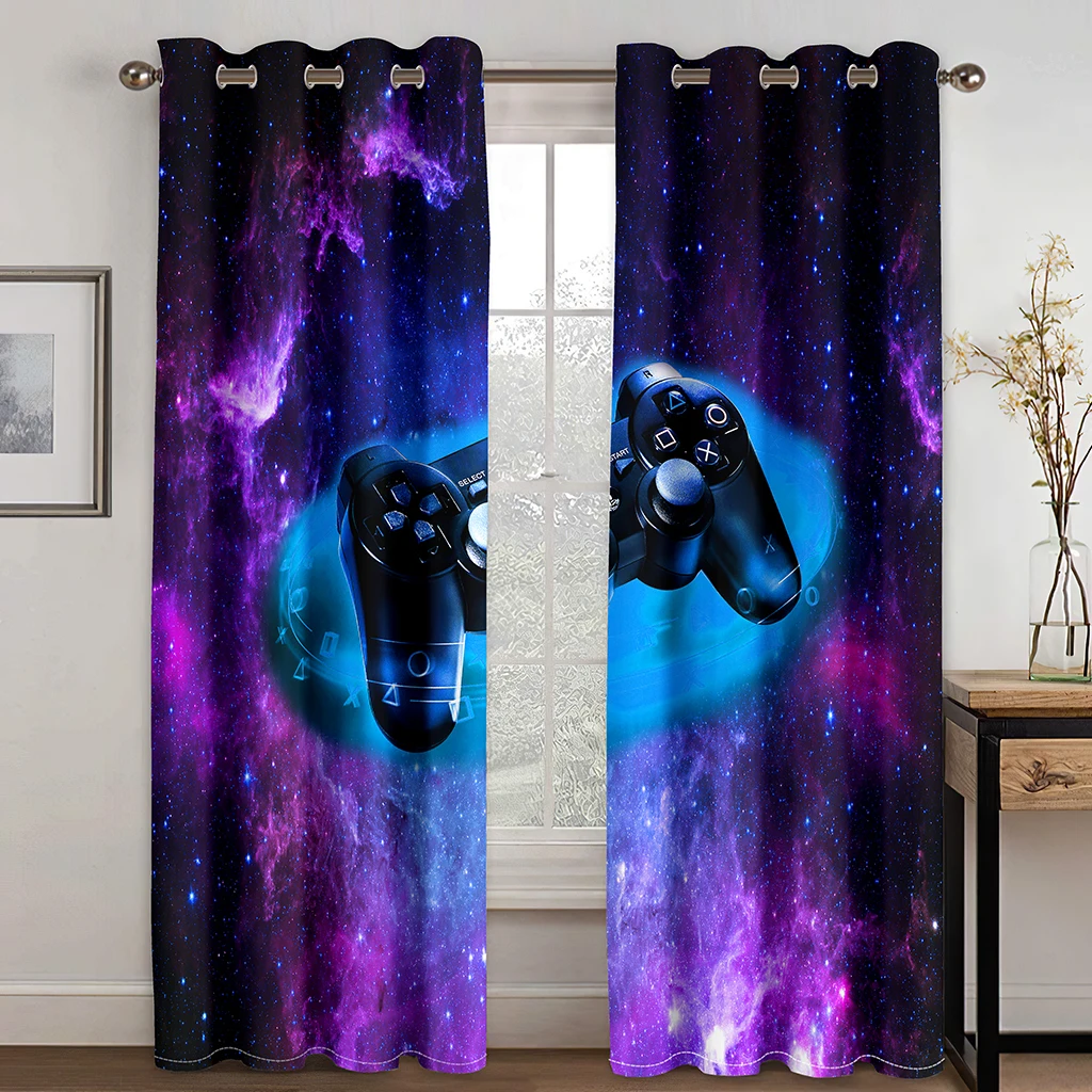 

Cheap Modern Video Games Kids 2 Pieces Free Shipping Luxury Children's Curtains for Living Room Bedroom Decoration on Sale