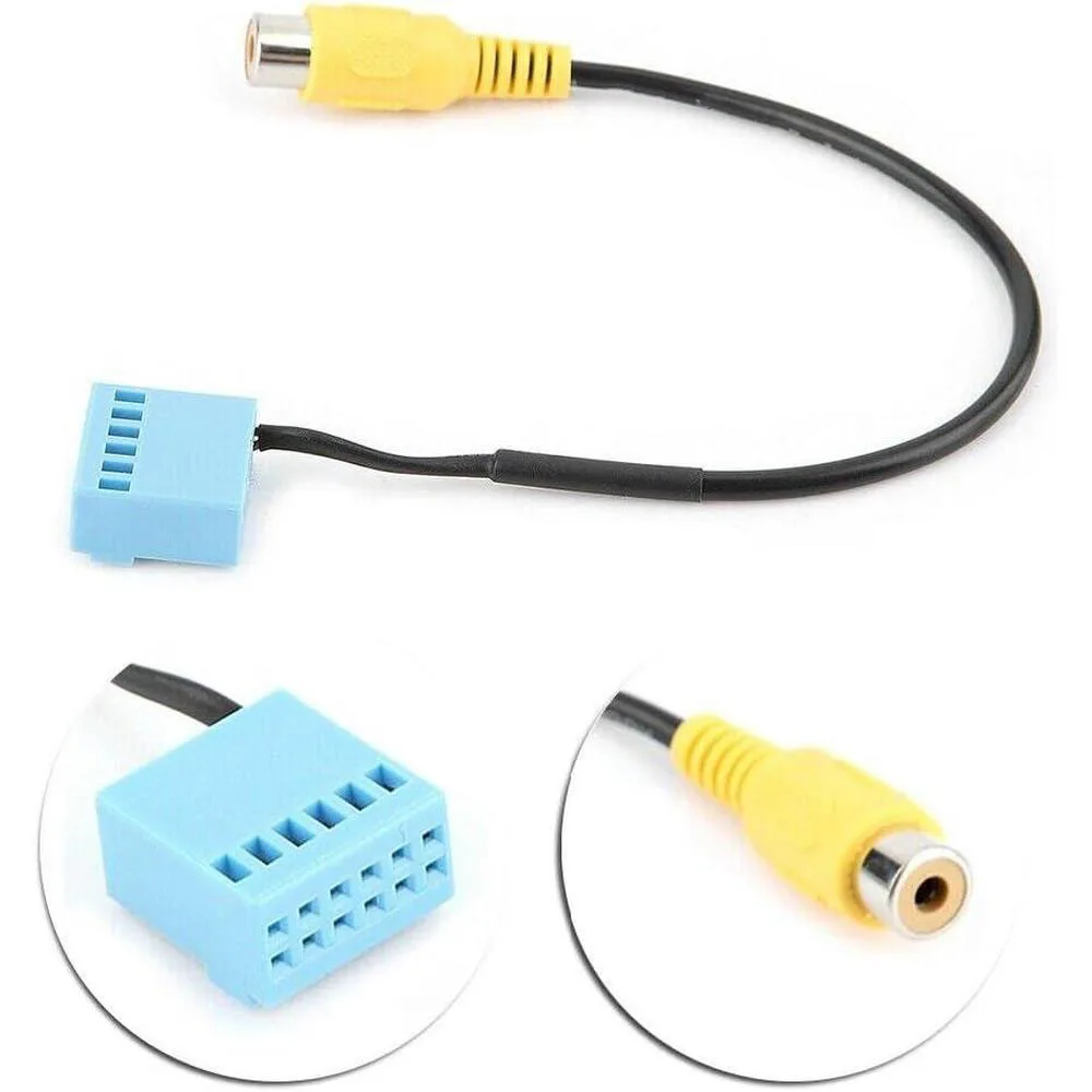 

Car Rear View Camera RVC Cable Plastic and Metal for V0LKSWAGEN G0LF V-I J-etta 5 6 M-K5 M-K6 T-ouran T-iguan models