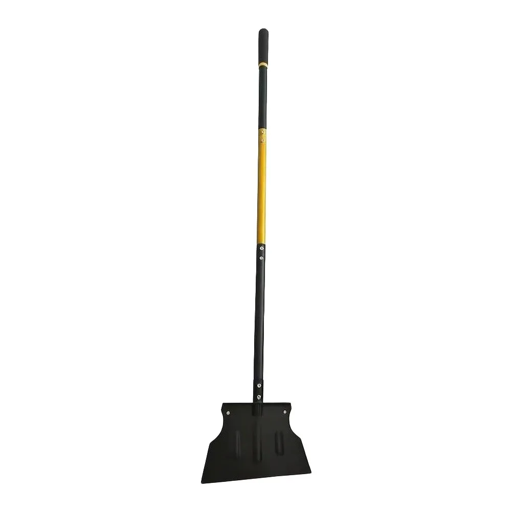 Long Handle Garden Shovel 126cm for Efficient Grass Scraping Ice Breaking and General Outdoor For Cleaning Tasks