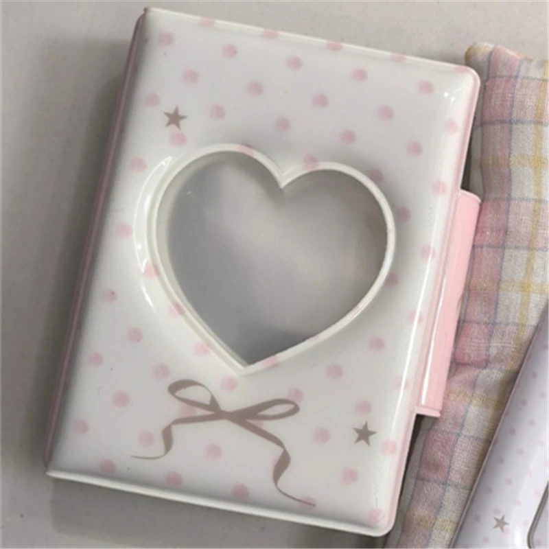 Sweet Cute Organizer Card Album Idol Photo Card Card Holder Photo Album Postcard Collector Card Lomo Card Kpop Binder