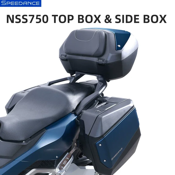 

SDE Fit for Honda NSS750, 3-Piece Luggage Set, Side & Tail Boxes, Damage-Free Mount, Quick Release & Install, Waterproof