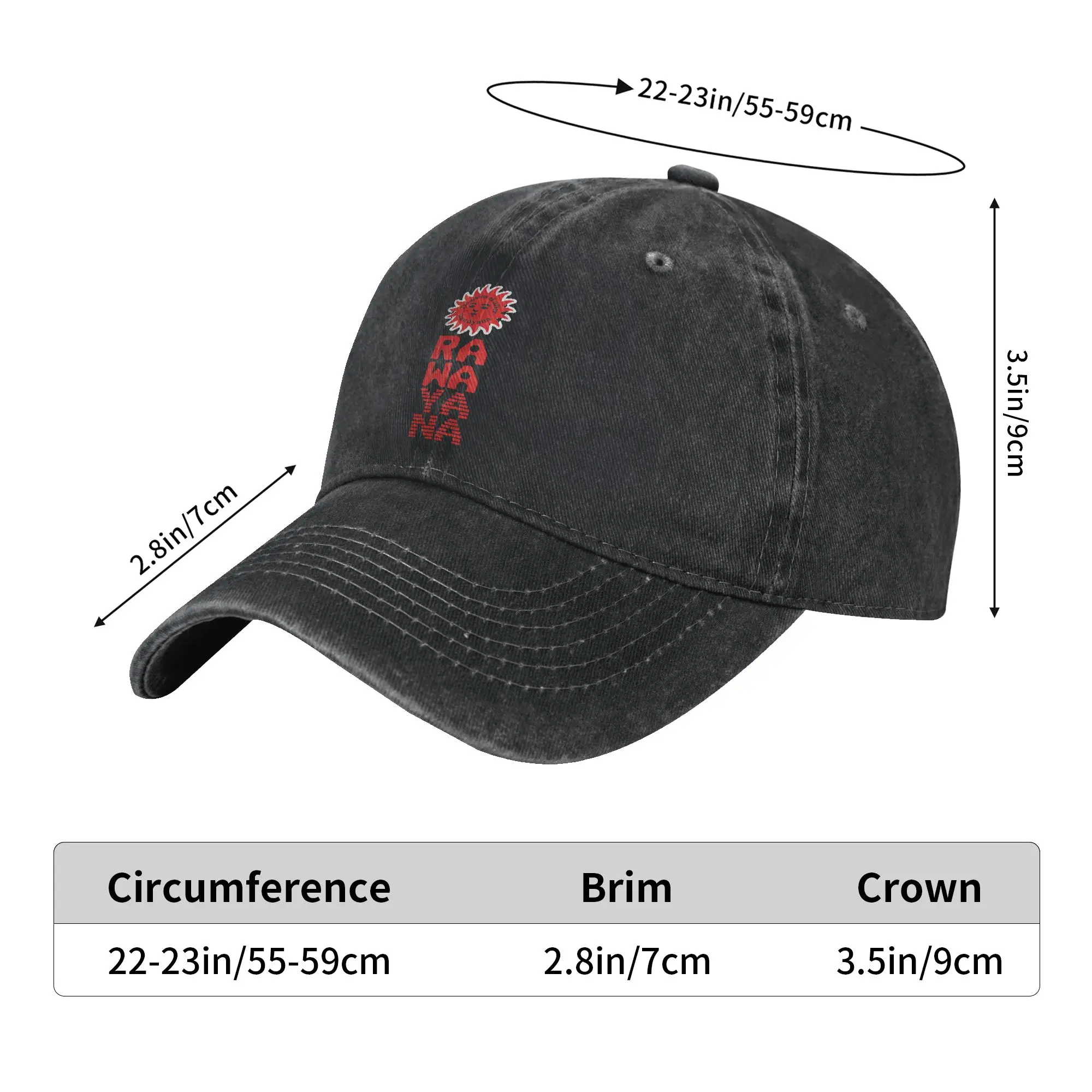 Rawayana ¿Donde Es El After? 2026 Album Baseball Cap Merch for Men Women  Adjustable Trucker Hat