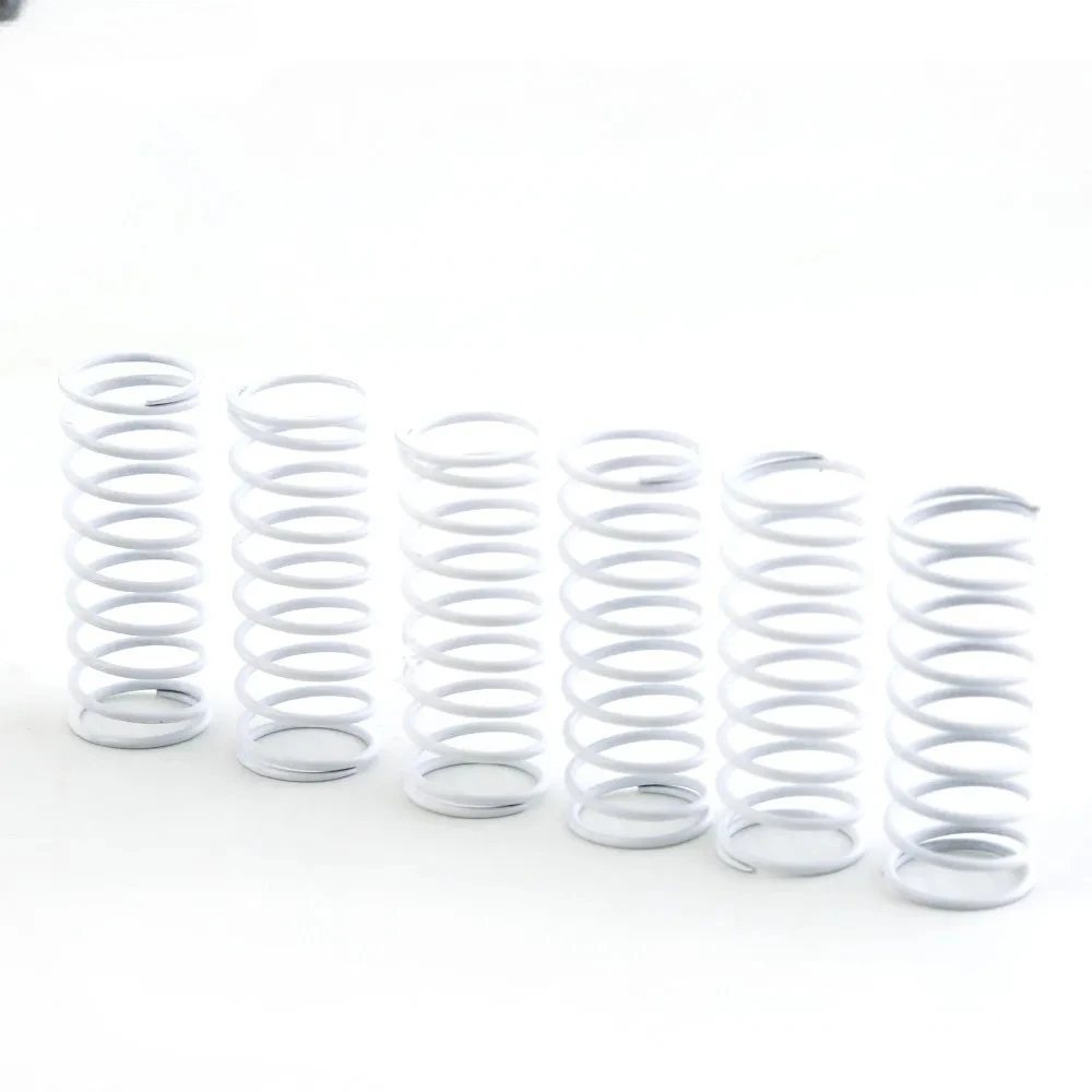 6 قطعة نوابض الصدمات المعدنية ضغط 40*16 مللي متر ل 1/10 RC سيارة Tamiya XV01 XV02 WR02 GF01 G601 TD4 TRF501X ترقية أجزاء