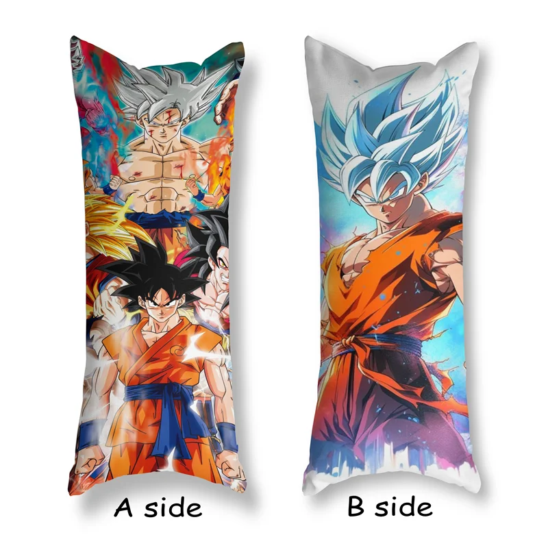 

Anime Dragon Ball Wukong Pillowcases Cushion Covers Pillowcases Two Sides Full Size Hugging Body Used for Sofa Bed Child Gift