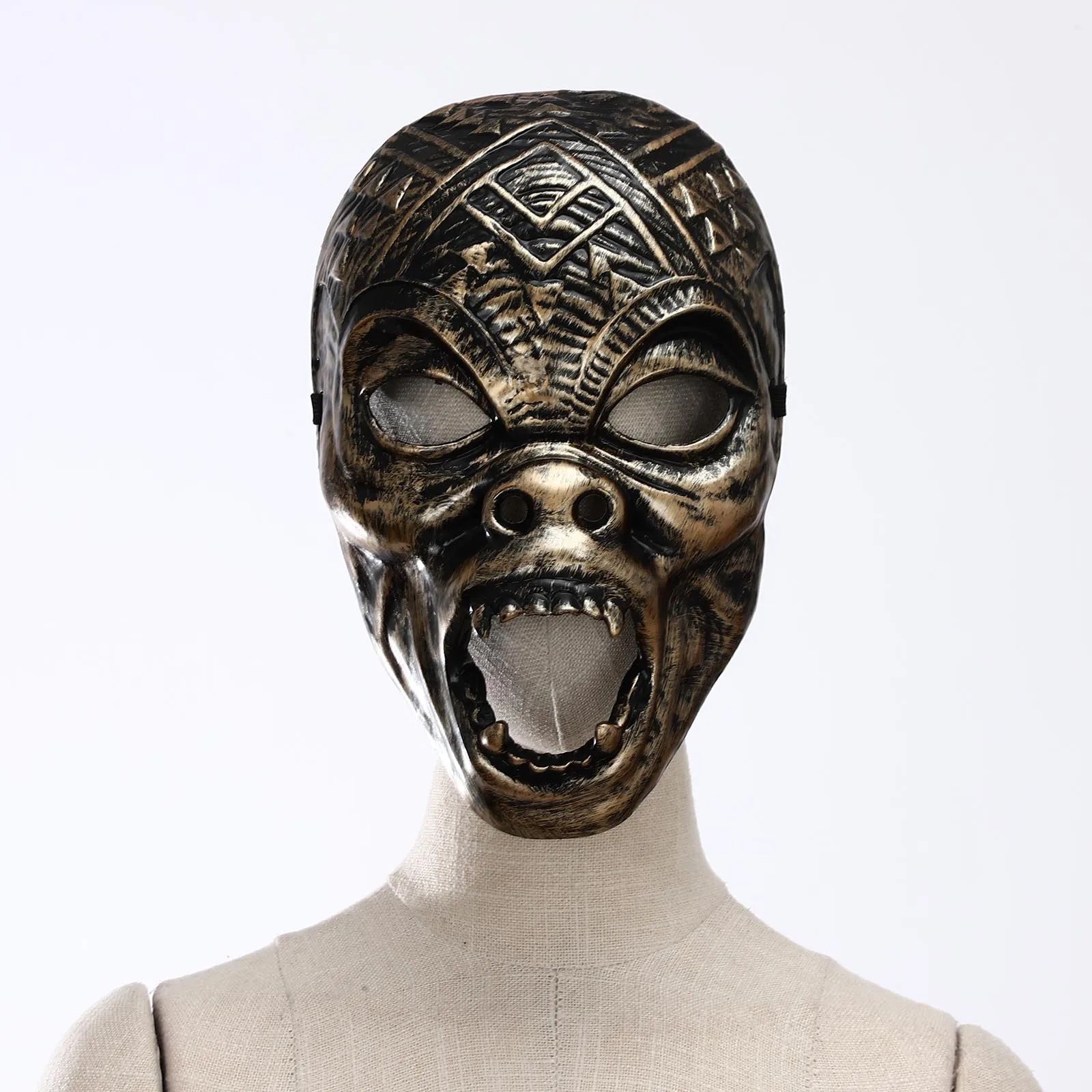 Máscara de Halloween Máscara facial de animal Máscara de fiesta de disfraces de cosplay para accesorios de disfraces de Halloween Accesorios de fiesta de carnaval Mardi Gras