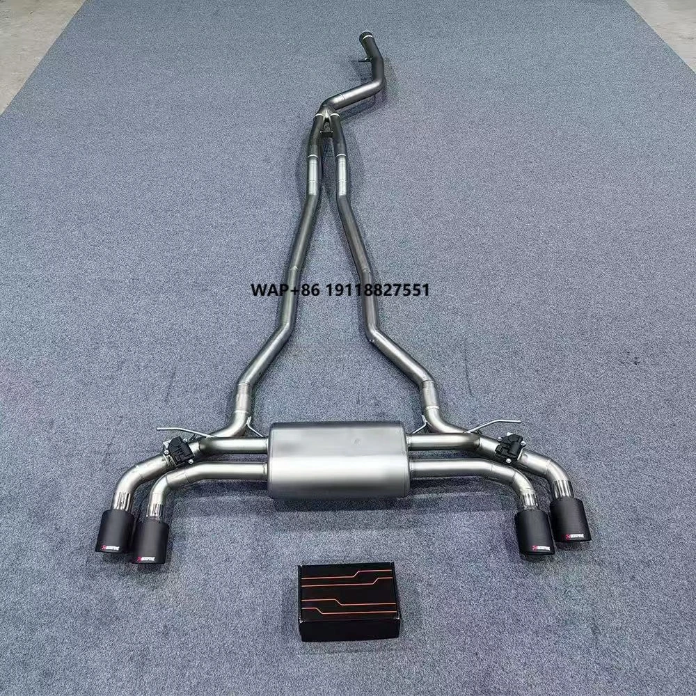 

A-HPF Performance Valved Sport Catback Exhaust Muffler Mirror Polished 3-Year Warranty for 540i G30 3.0T B58 Stainless Pipe