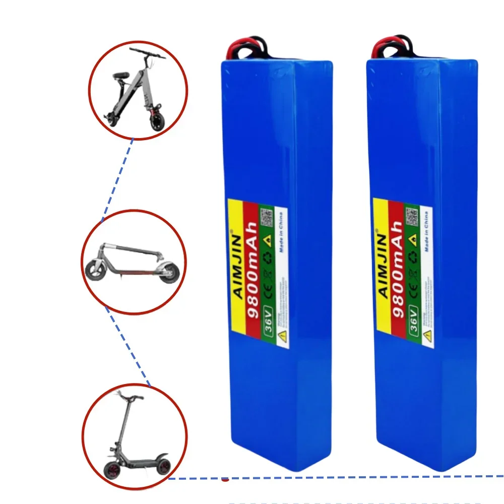 36V 9800mah újratölthető Lítium 18650 10S3P Üteg Csomagol 1000W áram modified Bicikli Roller Elektromos Jármű vel BMS