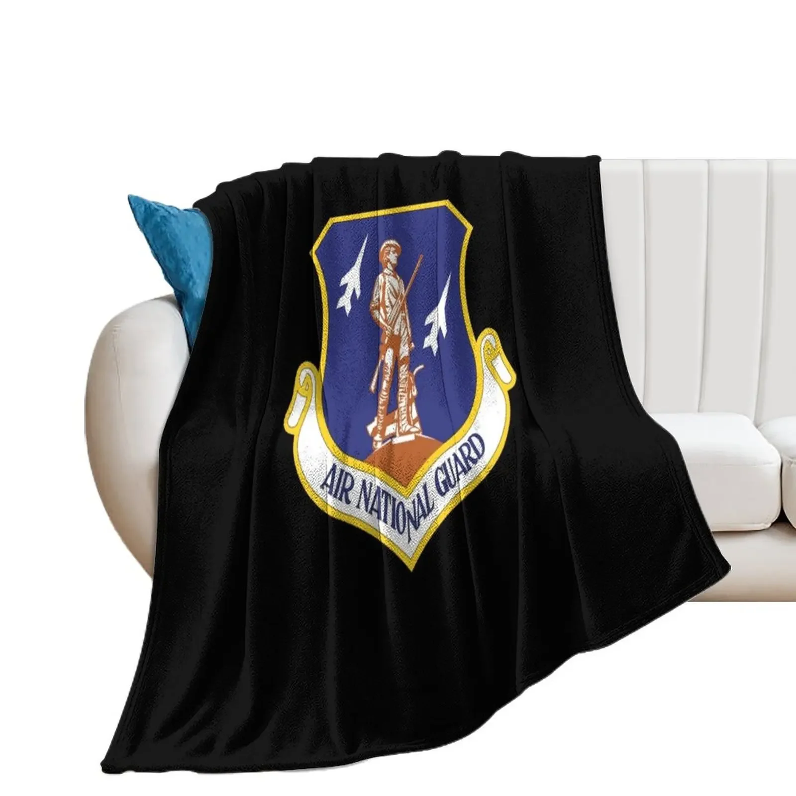 

Air National Guard ANG Throw Blanket Nap Beautifuls for sofa Blankets